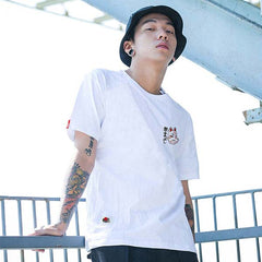 T-shirt japonais chat samouraï maudit-5.jpg