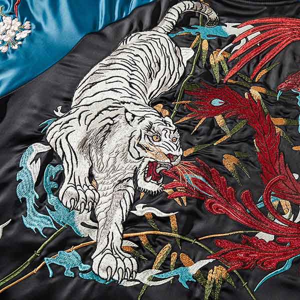 Sukajan veste japonaise tigre et phoenix-5.jpg