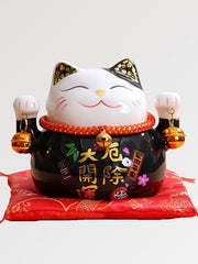 Chat Maneki Neko clochettes noir-1.jpg