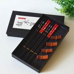 Coffret de Baguettes japonaises en bois foncé-7.jpg