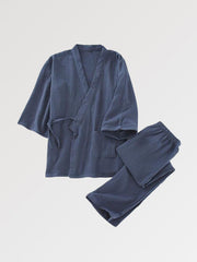 Jinbei japonais épais uni pantalon-1.jpg