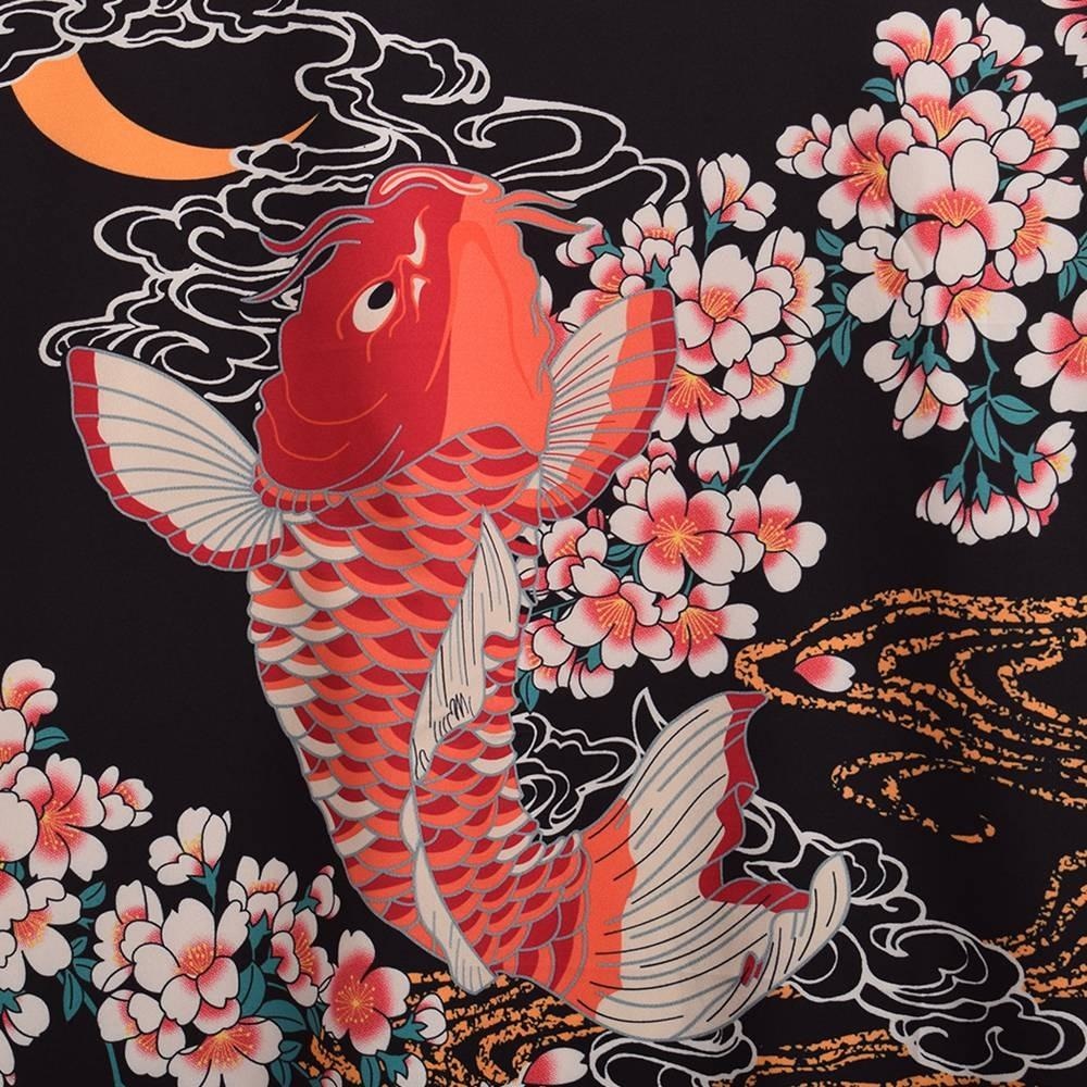 Veste Kimono Femme Carpe Koï Sakura-4.jpg