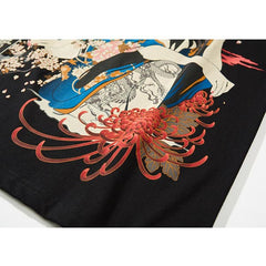 T-shirt imprimé guerrières japonaises-6.jpg