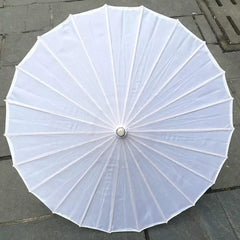 Ombrelle traditionnelle japonaise unie blanche-0.jpg