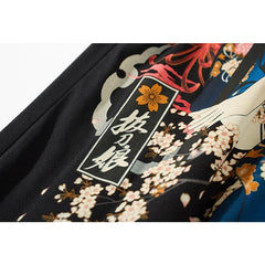 T-shirt imprimé guerrières japonaises-7.jpg