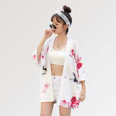 Veste Kimono Geisha Noir Rose-2.jpg