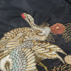 Sukajan japonais brodé Tsuru-2.jpg