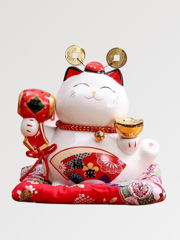 Tirelire Maneki Neko pièces porte bonheur et objets traditionnels-1.jpg
