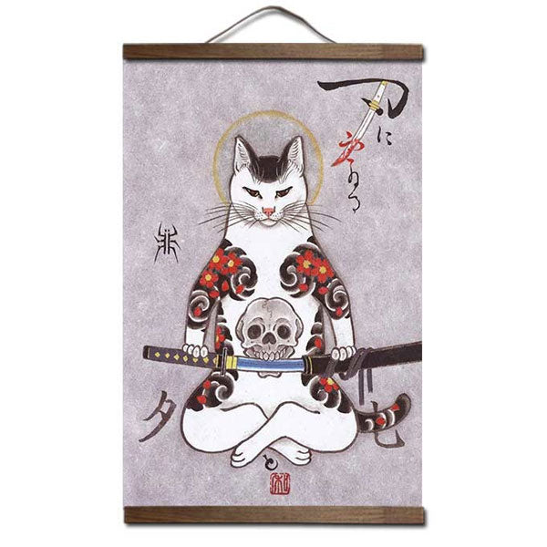 Tableau japonais chat yakuza-0.jpg