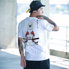 T-shirt japonais chat samouraï maudit-4.jpg
