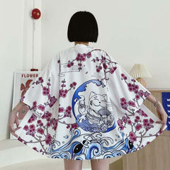 Kimono Haori Sakura et Maneki Neko-2.jpg