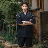 Jimbei traditionnel japonais rayé-0.jpg