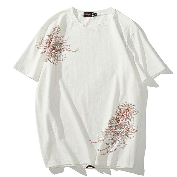 T-shirt guerrière japonaise et son tigre-4.jpg