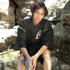 Jinbei japonais homme avec phrase motivation-1.jpg