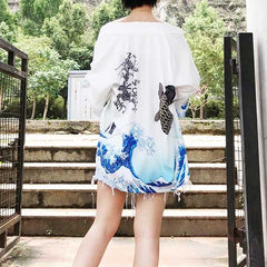 Veste de kimono court Kanagawa-2.jpg