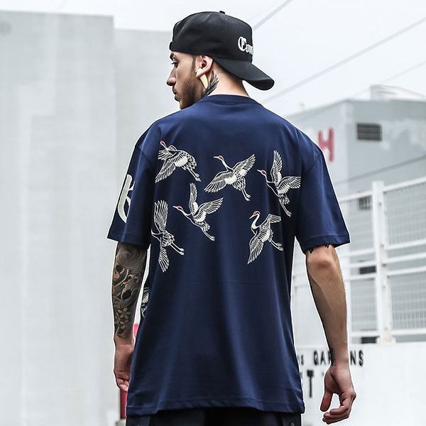 T-shirt envol de grues japonaises-2.jpg