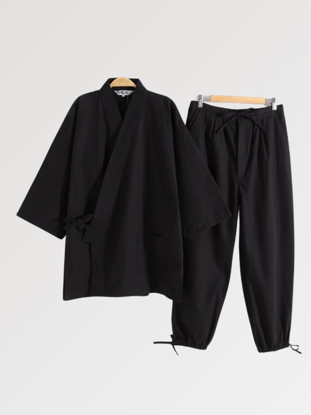 Jinbei japonais pour homme uni pantalon-0.jpg