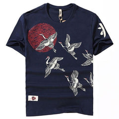 T-shirt envol de grues japonaises-0.jpg