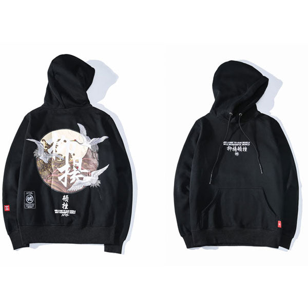 Sweat japonais envol des grues-4.jpg