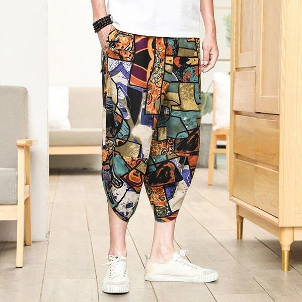 Pantalon traditionnel japonais motifs abstraits-3.jpg