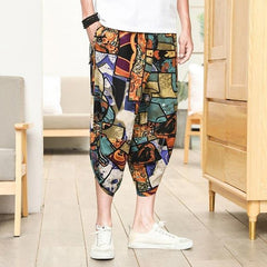 Pantalon traditionnel japonais motifs abstraits-3.jpg