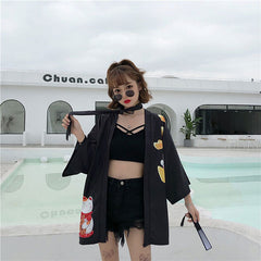 Kimono court Lucky Cat japonais-2.jpg