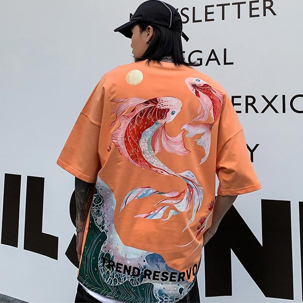 T-shirt japonais Carpes Koï-3.jpg