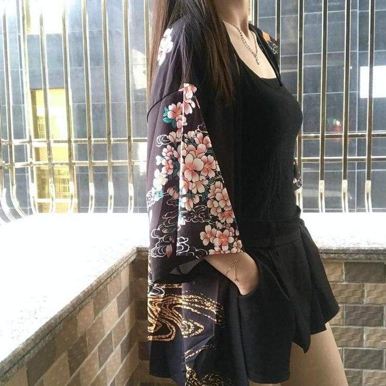 Veste Kimono Femme Carpe Koï Sakura-3.jpg