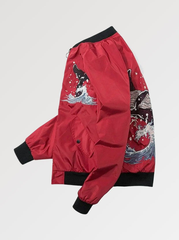Blouson Sukajan japonais baleine Kanagawa-1.jpg