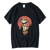 T-shirt japonais Neko Ninja-0.jpg