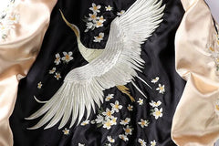 Veste Sukajan style bomber bicolore grue japonaise-2.jpg