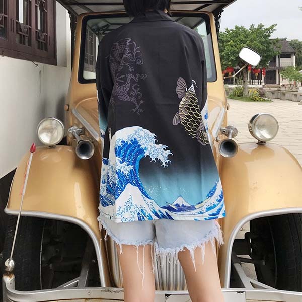 Veste de kimono court Kanagawa-3.jpg