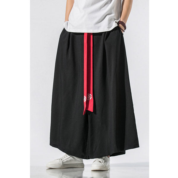 Pantalon Hakama japonais pour homme-1.jpg