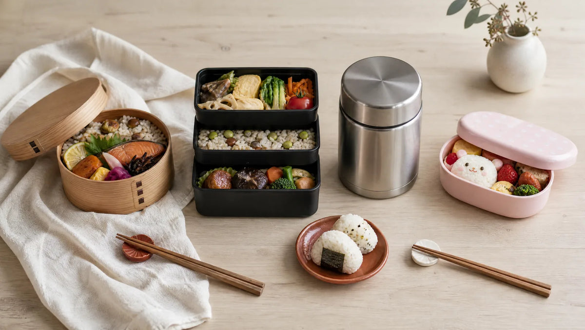 Le bento japonais : guide culturel et comment choisir entre bois, plastique, isotherme et kawaii