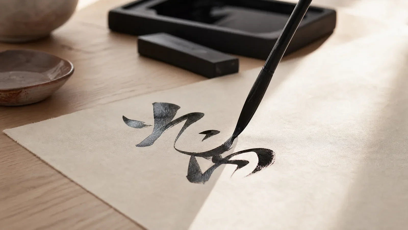 Calligraphie japonaise : 5 styles, du sōsho au tensho