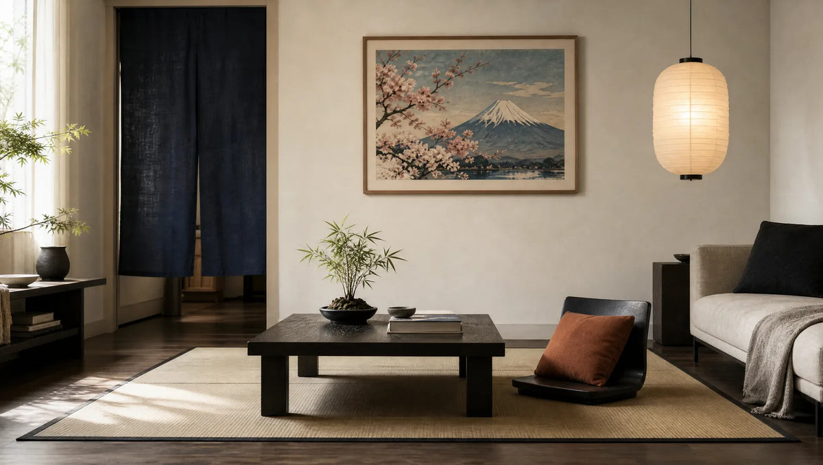 Décoration japonaise pour salon : 7 idées pour un intérieur zen