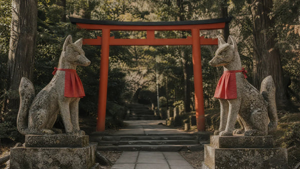 Kitsune Inari : le renard messager dans le shintō