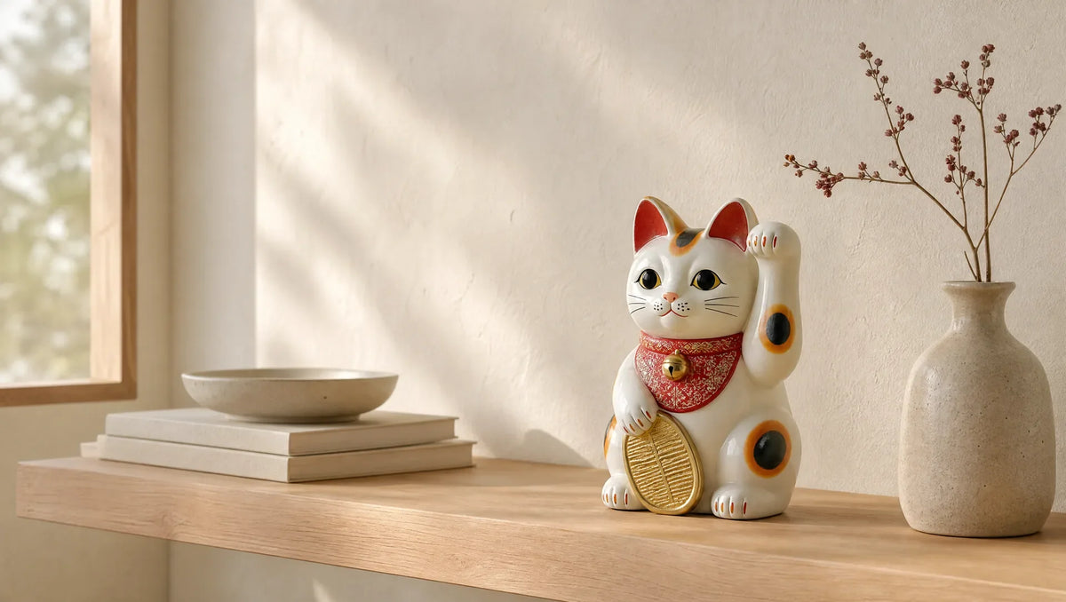 Maneki-neko : origine, légende du temple Gōtoku-ji et codes de lecture