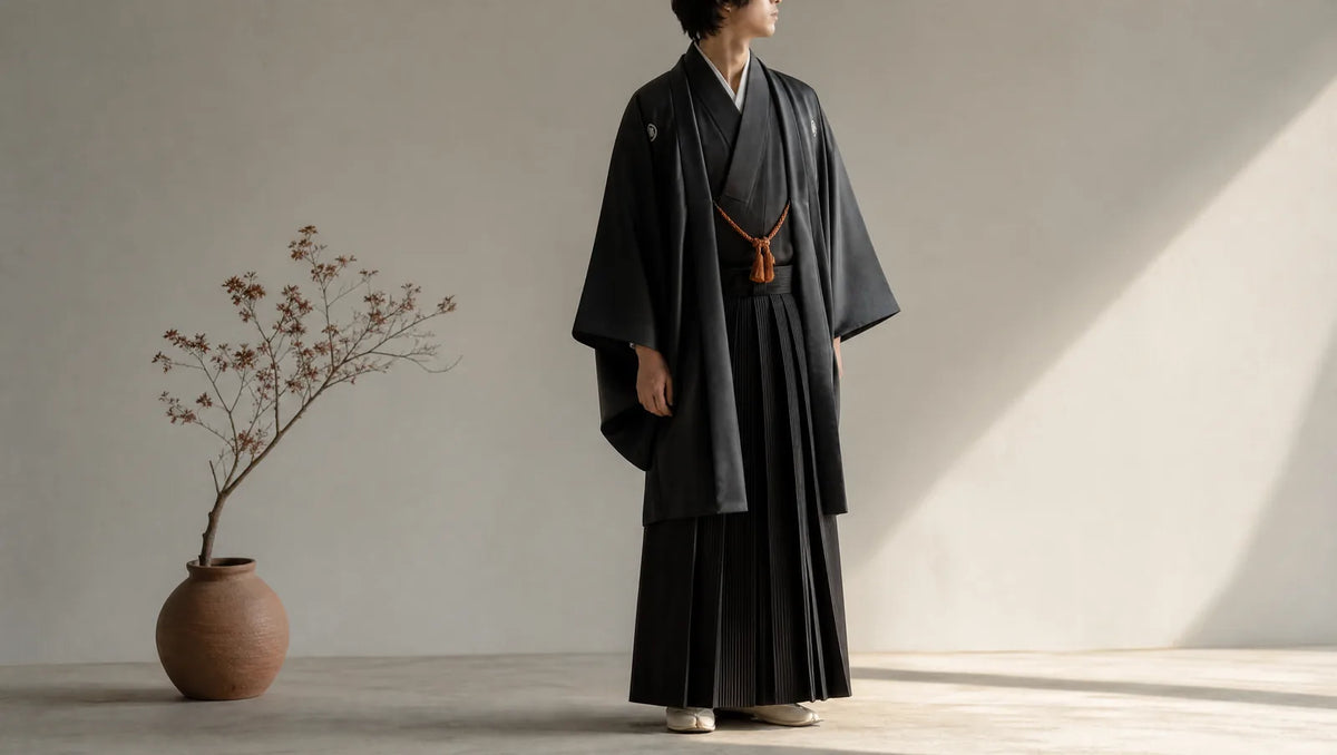 Montsuki hakama : décrypter la tenue de cérémonie masculine japonaise