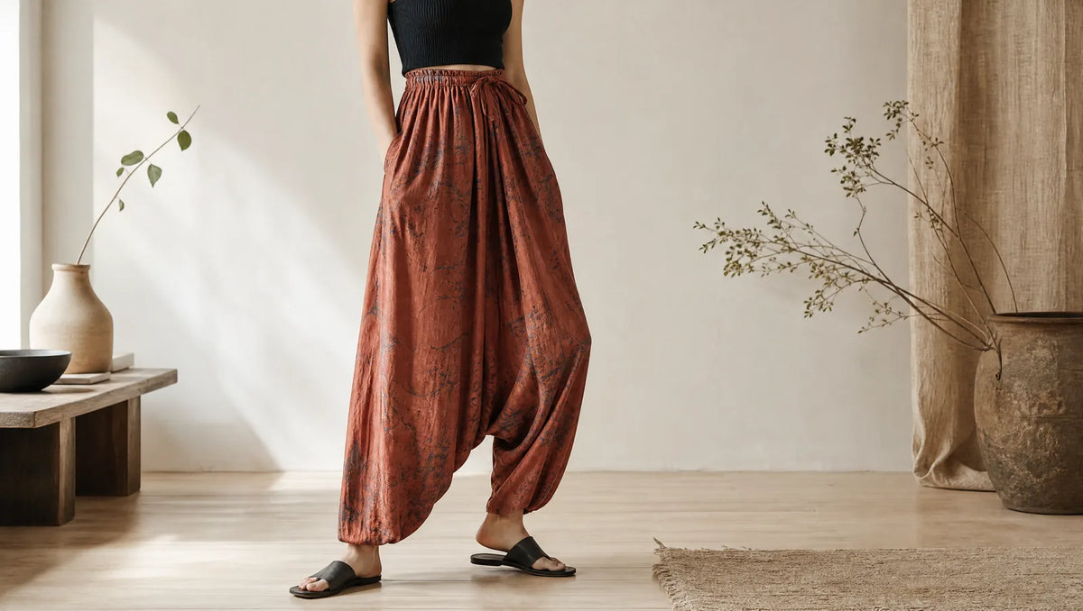 Comment porter un sarouel femme : le guide par morphologie