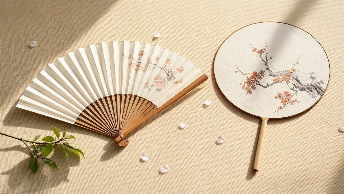 Sensu vs uchiwa : éventails japonais et symbolique