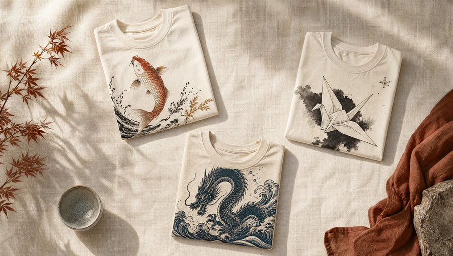 T-shirt japonais : que racontent les motifs que vous portez
