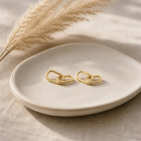 Boucles d'oreilles géométriques japonaises