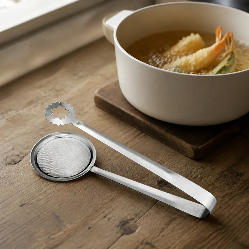 Pince à Friture Japonaise en Inox