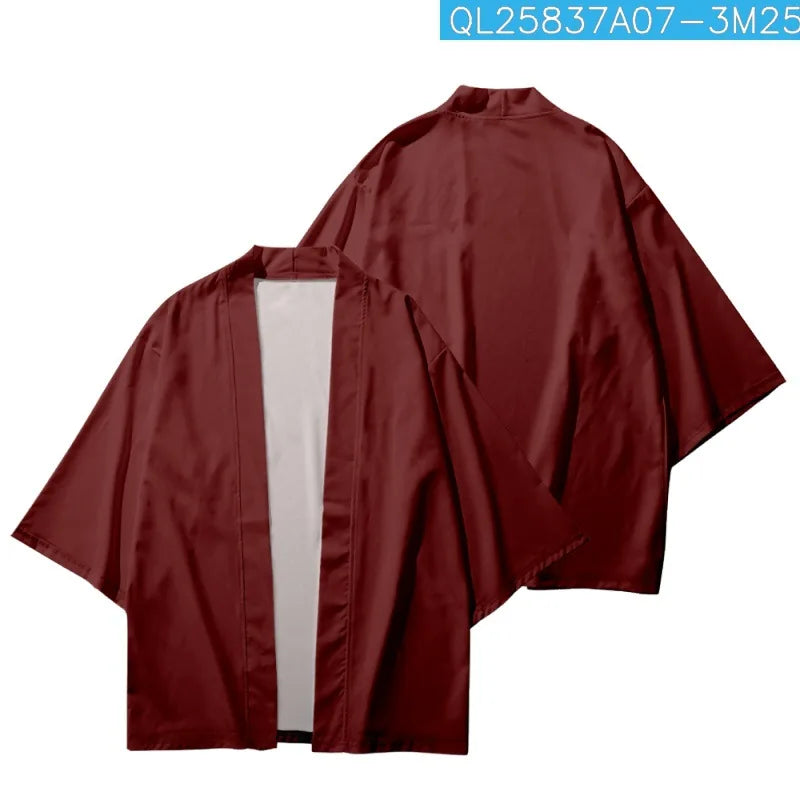 Haori kimono cardigan homme