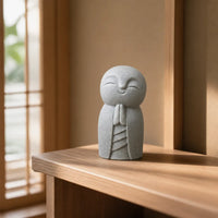 Statue Jizo effet pierre