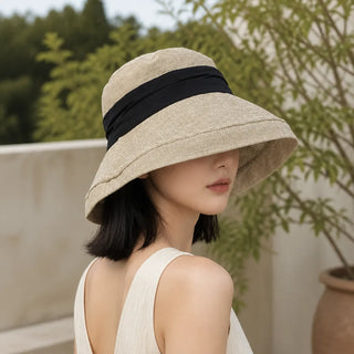 Chapeau Cloche Anti-UV Femme