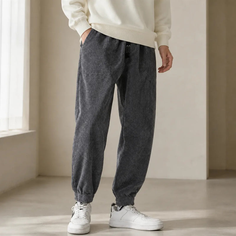Pantalon Japonais Velours Côtelé Homme