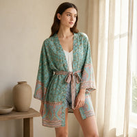 Kimono de plage femme bohème