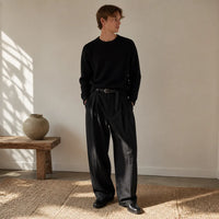Pantalon japonais large homme